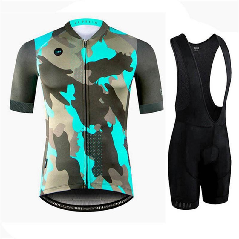 Short-sleeved Suspenders Shorts Riding Clothes Gobik Bicycle Silicone Cushion