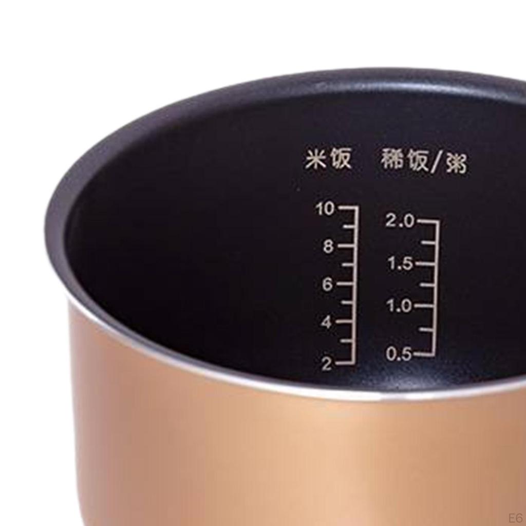 Domácí rýžovar Vnitřní nádoba Přenosné kuchyňské pomůcky Nepřilnavý hrnec na vaření