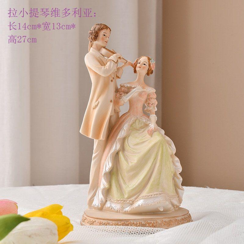 Europäischer Viktorianischer Stil Mädchen Schönheit Harzstatue - Ideal für Zuhause Wohnzimmer Schreibtisch, Schrank & Ladendekoration, Exquisit