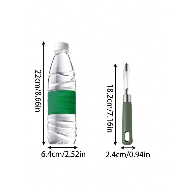 Stainless Steel Fruit and Vegetable Peeler, Potato Peeler, Potato Peeler, Multifunctional Melon Slicer