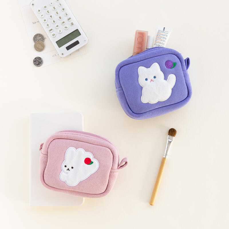 Мини-кошелек Piyo cherry