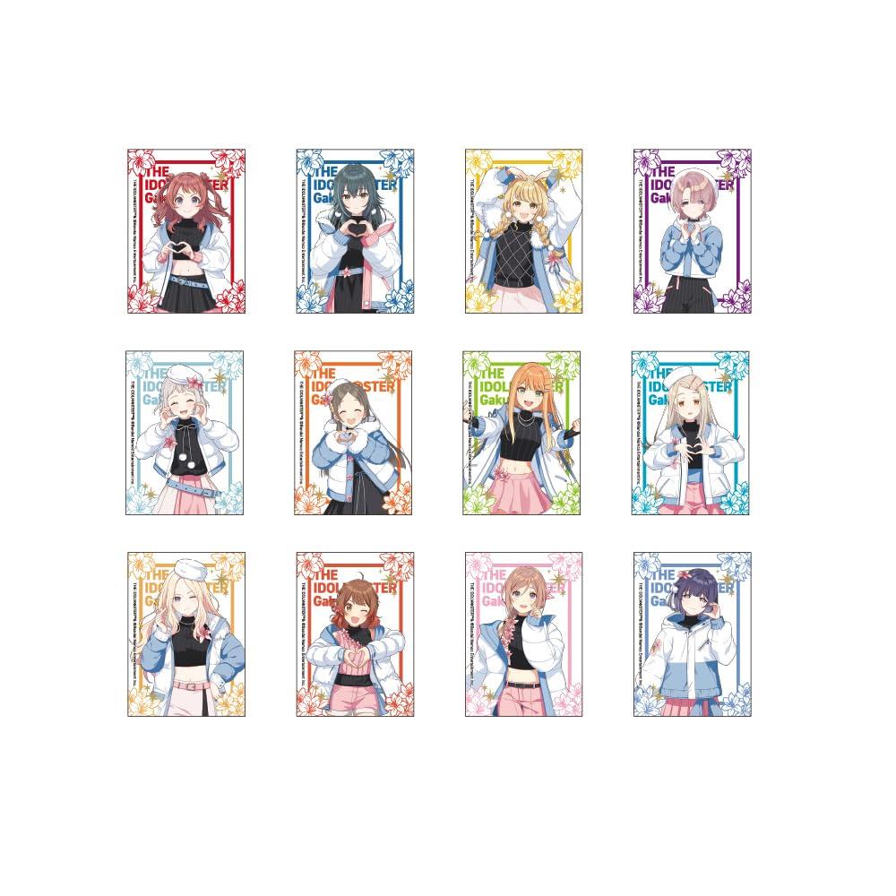 Gakuen Idolmaster Trading Clear Cards, Original Illustration, Box of 12
