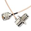 M-Type Cable MP-MJ (Female to Male RG316) 3m Extension Cable, Automotive Coaxial Cable, Detachable Coaxial Switch, for Mobile Antennas, High