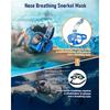 Multifunctional Snorkel Swim Mask That Anti-Fog Anti-Leak Snorkel Mask Set for Free Swim Professional Snorkeling Gear Adults Kid
