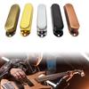 Professioneller Gitarrenhals-Tonabnehmer Metallgehäuse Hals-Tonabnehmerabdeckung Gitarren-Tonabnehmerdeckel Gitarrenklangverbesserung Metalltextur