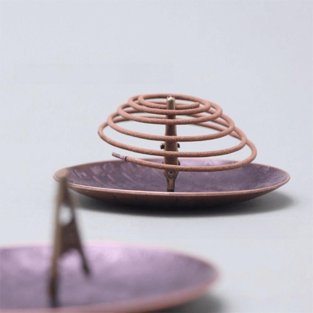 Mini Lotus Fragrance Clip Vintage Aromatherapy Burner Ornaments Incense Burning Tray Teahouse