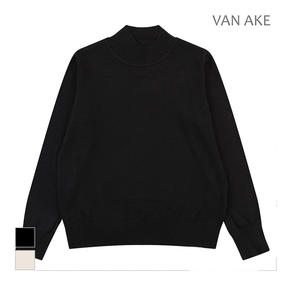 VANAKE Mock Neck Design Knit_Vb3Yktuv06Z