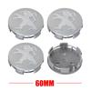 4pcs 60mm Car Wheel Center Hub Cap Tire Hub Badge Covers Accessories For Peugeot 2008 3008 508 408 306 307 308 206 207 208 107 NBE3