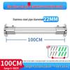 304 Stainless Steel Ceiling Mount Clothes Drying Rack with Flange Base for Cabinets and Balconies