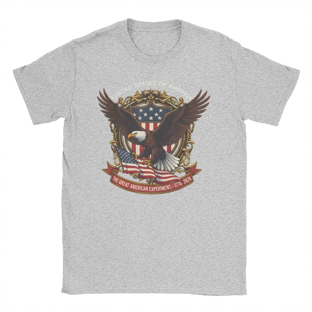 Anniversary USA T Shirt Beach Hip Hop T Shirts Unisex Cotton O Neck XL XL XL Tees Short Sleeve Vintage Tops
