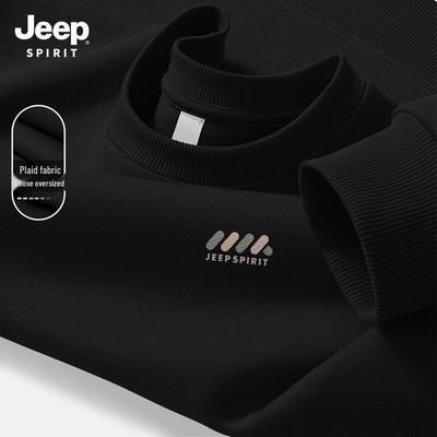 JEEP SPIRIT Herren-Sweatshirt mit Rundhalsausschnitt