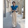 Demana Refreshing Lyocell Ruffle Flutter Sleeve Shirt