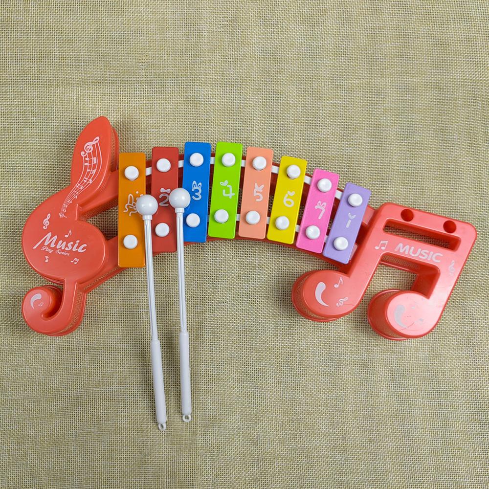 

Музыкальное пианино для детей, музыкальная игрушка, развивающая координацию движений рук и глаз вашего ребенка, мелкую моторику, ударные игрушки для детей от 12 лет красный