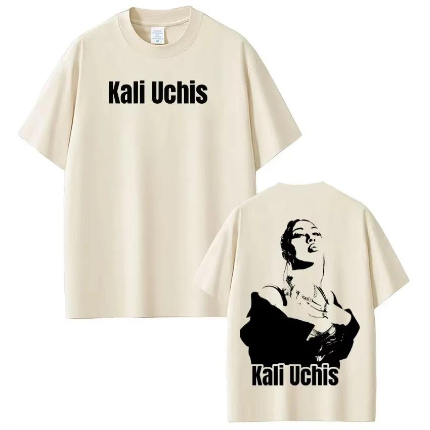Men Women Vintage Tshirts KALI UCHIS Sincerely Tour Fashion Print Tshirt Summer Casual cotton Shortsleeved Hiphop TShirts