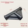 5pcs Black&White DIY Shelf Water Tube Joint Elbow Straight Joint Four Way Connector