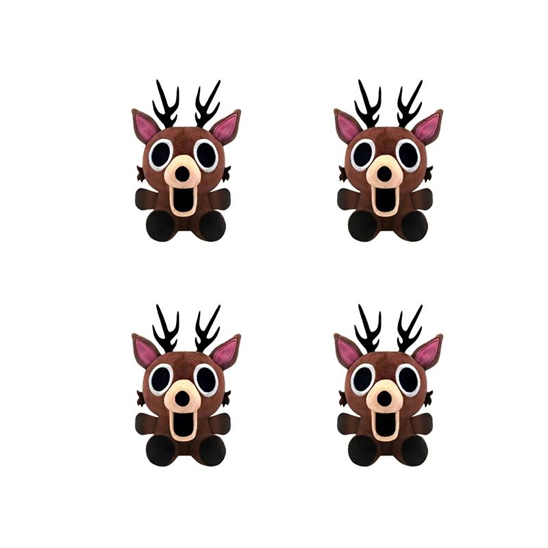 Non-Toxic 20Cm Q 99 Nights In The Forest Deer Plush Toy Stuffed Animal Soft Movie Inspired Gift Kids And Fans Collectible Christmas Gift
