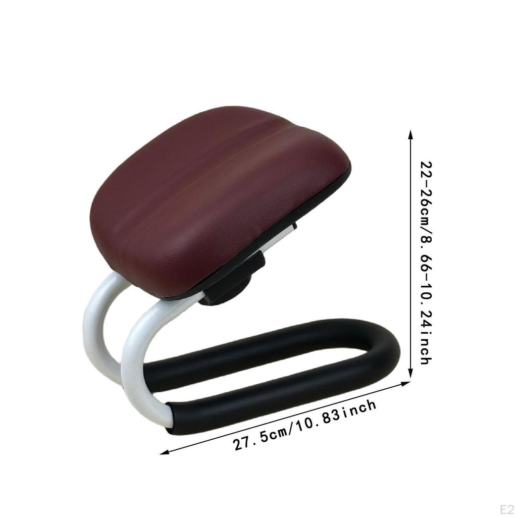 SPOKO Meditation Bench Travel Version - Ergonomic Wooden Kneeling Stool For Yoga & Prayer