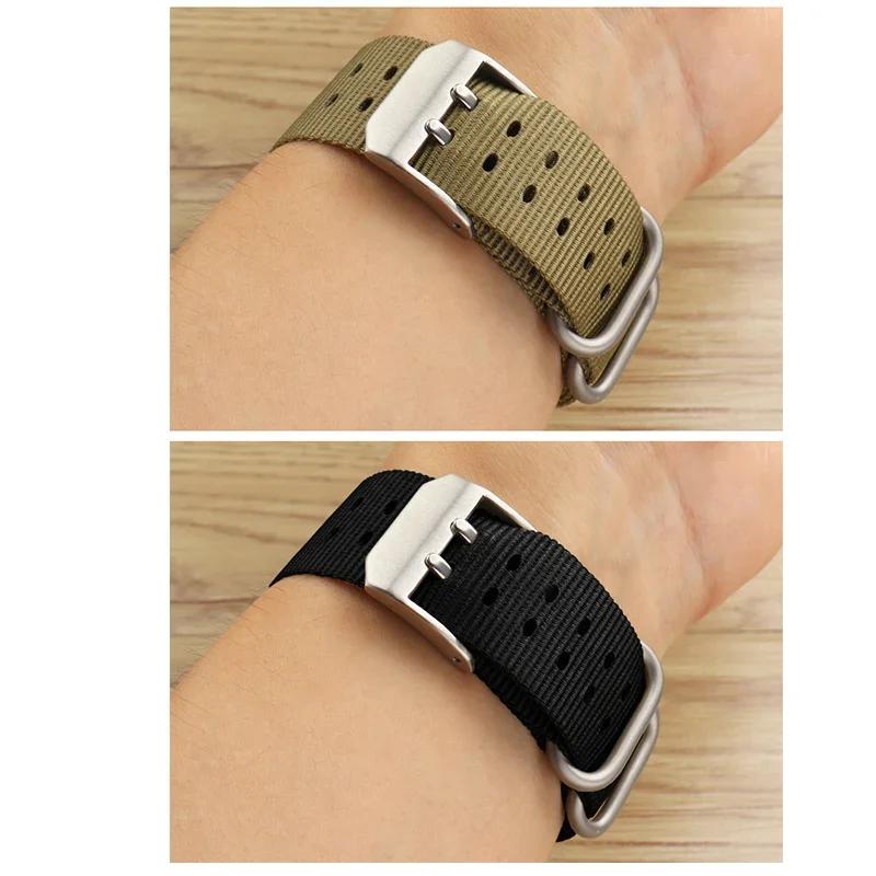 Nylonklockarmband för luminox 3051 3080 3150 8800 klockband sport mäns klockor armband klockarmband 22mm 23mm