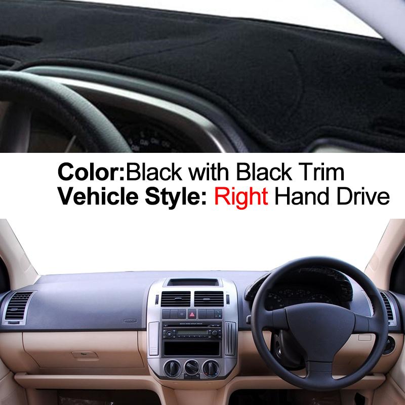 Car Auto Dashboard Cover For VW Volkswagen Polo Mk4 Typ 6Q 9N 9N3 2002 - 2009 Dash Mat Carpet Cape Sunshade 2008 2007 2006 2005