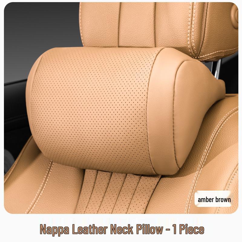 Car Headrest and Lumbar Support Pillow Set