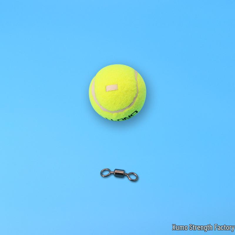 Elastic Self-Hit Tennis Trainer with Rebound Ball