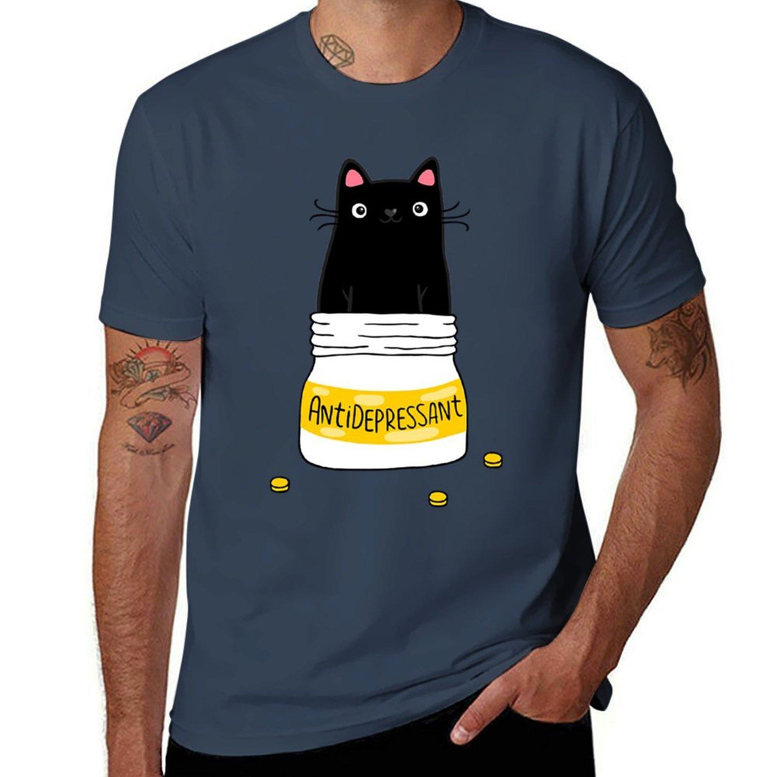 Cats TShirt Plus Size Loose Short Sleeve Top S