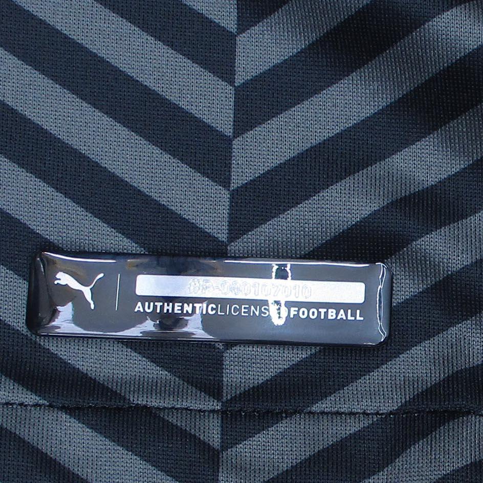 Puma Borussia Dortmund Away 2021-22 Season Player Edition Comfortable Versatile Short Sleeve Football Shirt Men tops Blue Black 759031-04