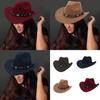 Cowboy Hats Panama Hat Unique Ethnic Band Wide Brimmed for Women Men Photo Props Western for Men Women Unisex Headwear