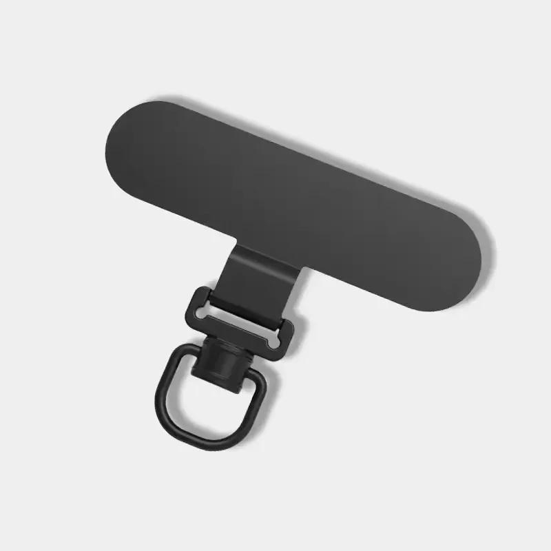Xiaomi Clip de parche para cordón de teléfono giratorio de 360°, funda de teléfono de acero inoxidable ultradelgada, cuerda para colgar, tarjeta, correa antipérdida, junta fija