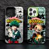 Capa de Celular My Hero Academia para Xiaomi Redmi 15C 14C 13C 12C 10 Note 15 14 13 12 Pro Plus 4G 5G Capa Dura Prata