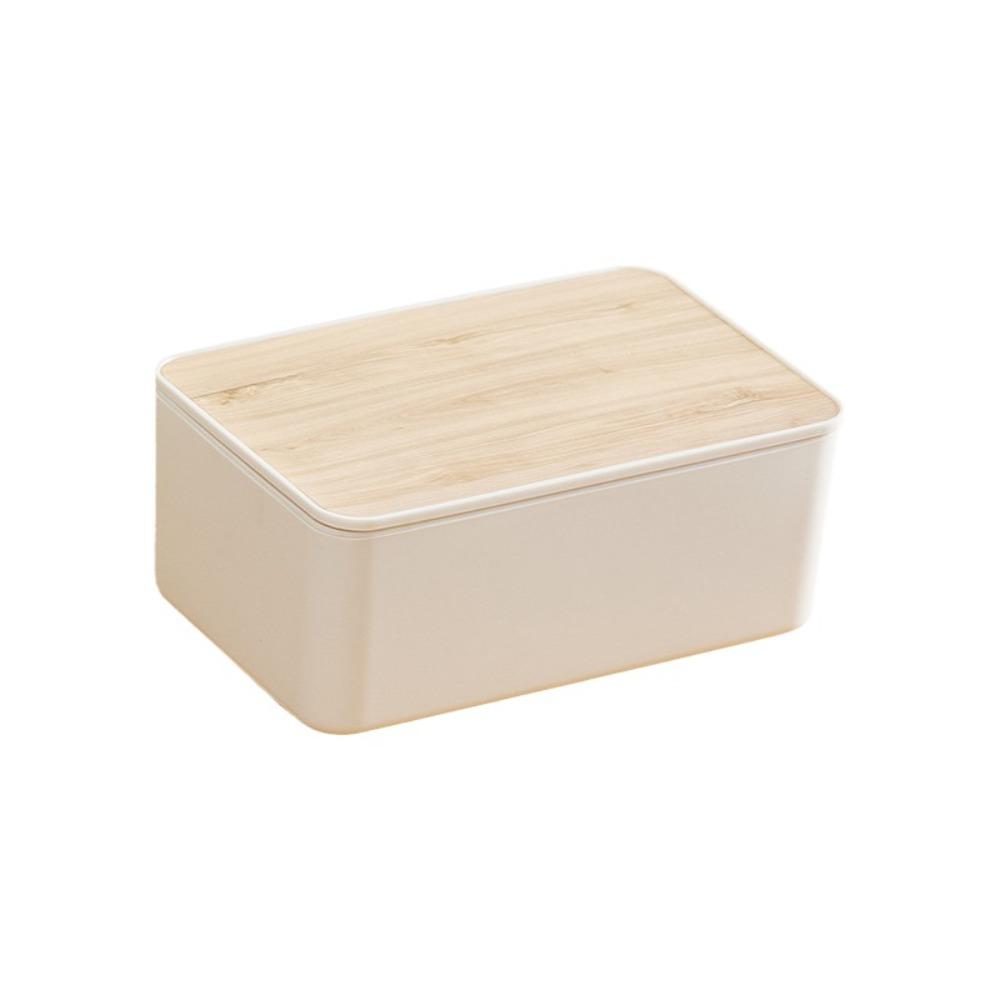 With Lid Sealed Wet Tissue Case Large Opening Wet Wipes Container Tissue Dispenser  Desktop Style 1