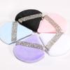 5pcs Luxury Diamond Triangle Powder Puff - Setting Powder Puff for Loose Powder Body Powder Wet Dry Cosmetic Foundation Blender