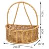 Minna Handmade Rattan Weave Wall-Mounted Storage Baskets