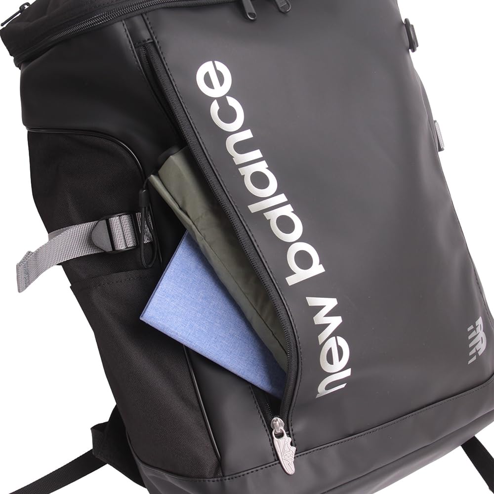 Logo Box Backpack 32L AC9667M Black New BalanceGradient Water-Repellent