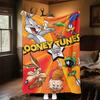 1pc Looney Tunes Center Stage Volume 1Outdoor Flannel Blanket Soft Plush Decor for Picnics, camping,Bedroom, Playroom, or Lunch Breakn1200A