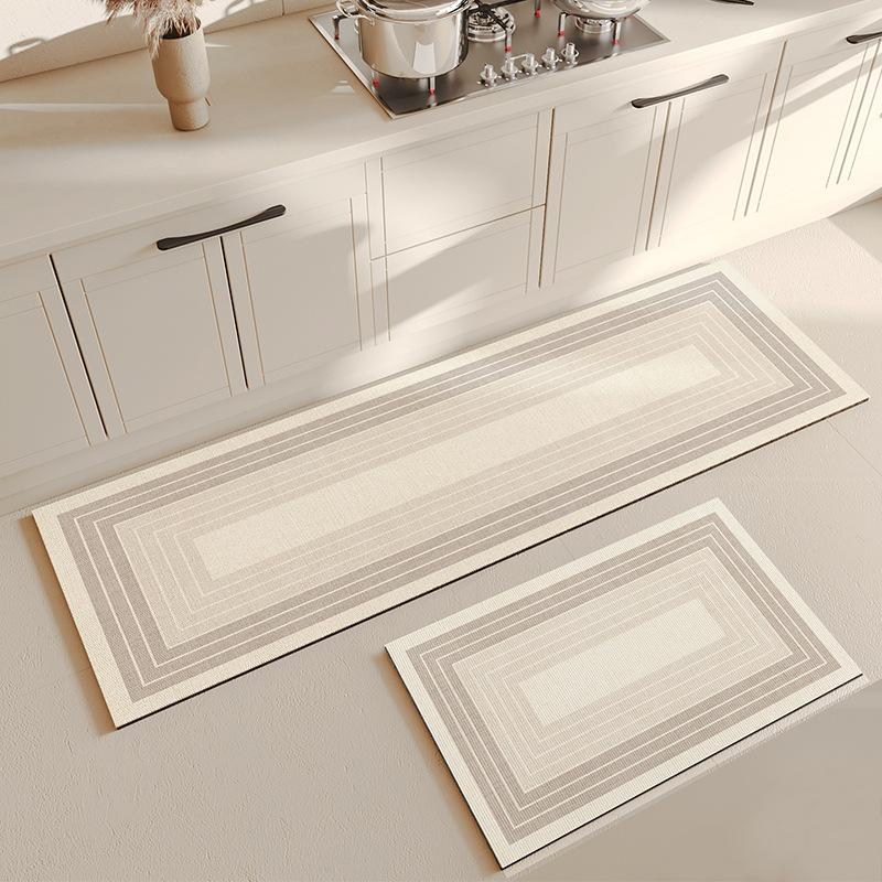 

Hot sell minimalist diatomaceous earth mat for household kitchen floor mat, long non slip foot mat 40X60cm