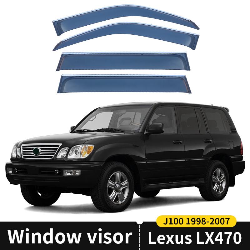 Compatible Rain and Sun Visor for Lexus LX450 LX470 LX570 LX500 Window