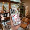 Sanrio Hello Kitty Silver Phone Case for Apple 16