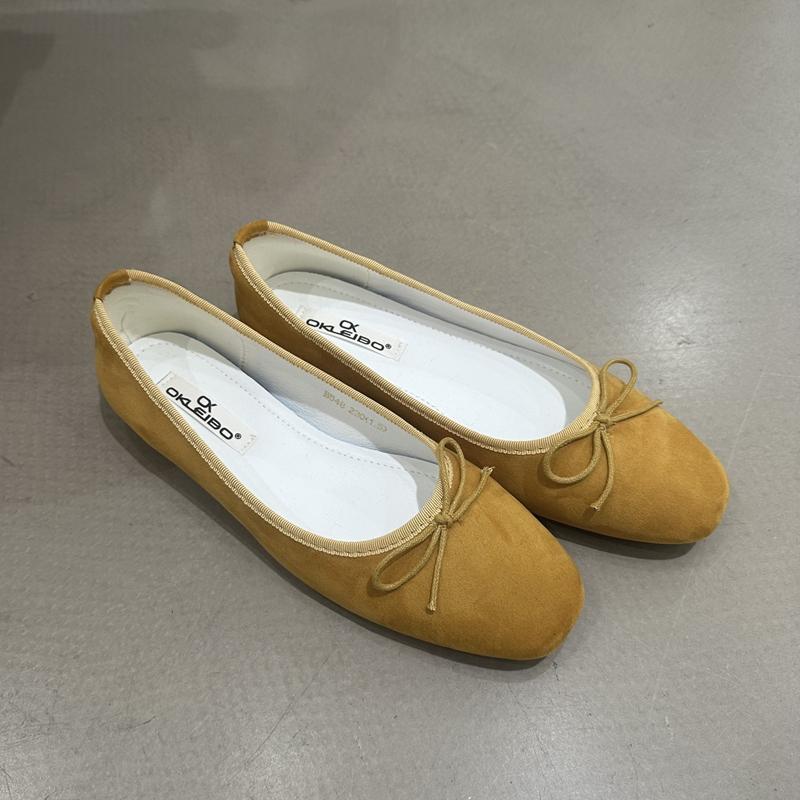 Fashion SUOJIALUN 2025 Spring New Brand Women Flat Shoes Fashion Candy Color Ladies Elegant Boat Shoes Soft Flat Heel Slip On Ballerinas