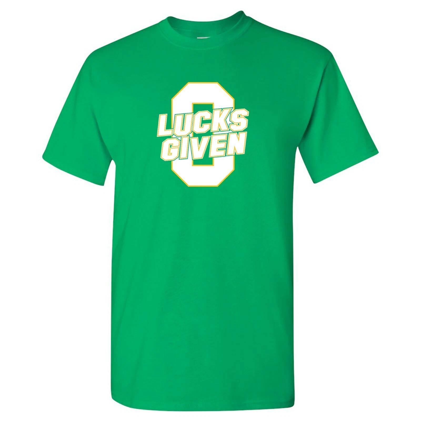 Zero Lucks Given - Funny St Patrick s Day T Shirt - Irish Green 2XL