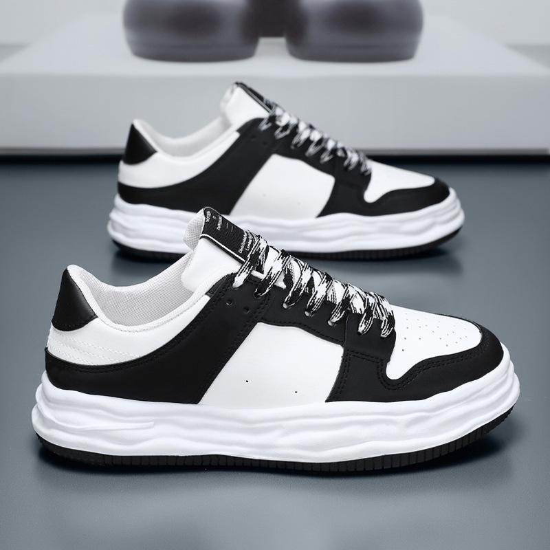 Summer Men's Shoes New Breathable Little White Shoes Boys Trend Versatile Platform Sports Shoes Casual Board Shoes Trendy Shoes