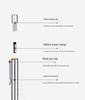 Mitsubishi M5 Drafting Pen - 0.4/0.5mm, Low Center of Gravity, Heavy Feel Metal Pencil