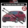 2pcs Rear Tailgate Damper for Mazda3 Hatchback 3rd Gen 2013-2018 Tailgate WITH SPRING Trunk Boot Gas Charged Gas Struts