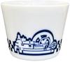 Yanmar Soba Choko Sake Set of Yanmar Perfect for Soba and Made in Stylish FLYING-Y (Soba Cup) 2, Engine, Ceramic, Udon, Japan,