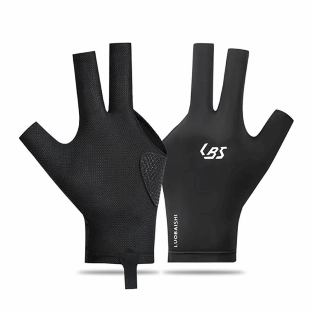 1Pcs High-elasticity Snooker Glove Half-finger Training Glove Billiard Glove Fitness Accessories