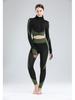 Women's Seamless High Waist 3-Piece Fitness Set – Breathable Yoga & Running Sportswear