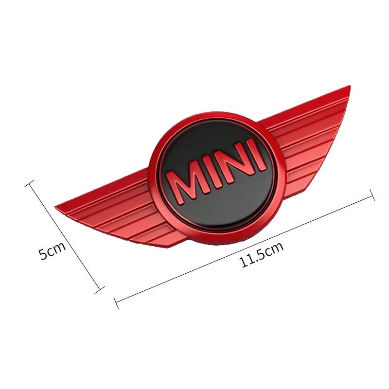 Autocollants Emblèmes Capot Avant Coffre Voiture Badge Métal 3D Autocollant Pour BMW MINI Cooper S Works JCW R55 R56 R50 R53 R60 R61 F54 F55 F56.
