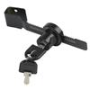 Non-Slip Lock Sliding Glass Door Lock Long-Lasting Reliability Low-Light Positioning Screw-Mounted Installation