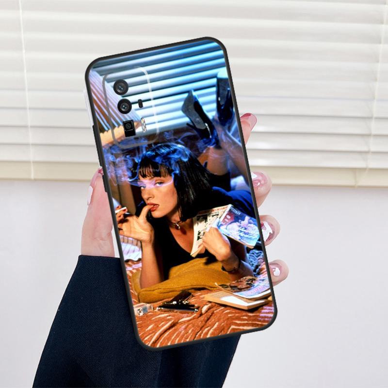 Pulp Fiction Movie Poster Cover For Xiaomi 15 14 13 Ultra 11T 12T 13T 14T Pro POCO X7 Pro X3 X5 X6 M6 F5 F6 Pro Case