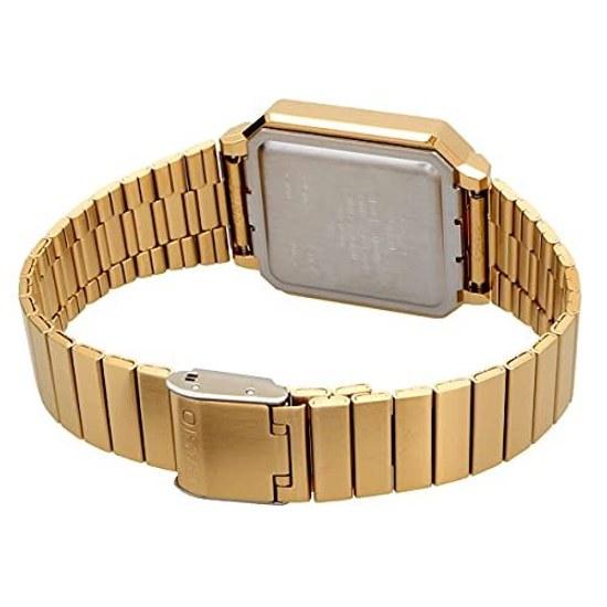 CASIO Cheap Chipkashi Wristwatch Watch Unisex Mens Womens Quartz Digital Gold A100WEG-9A